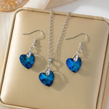 Conjunto Luxuoso de Colar Pendente de Pérola