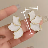 Brincos Pétala de Flor de Pérola