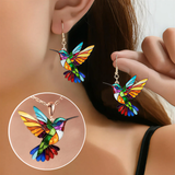 Brincos de Colibri Elegantes com Colar Grátis | Oferta Limitada