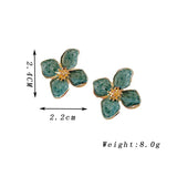 Brincos Flor Luminosa Elegantes