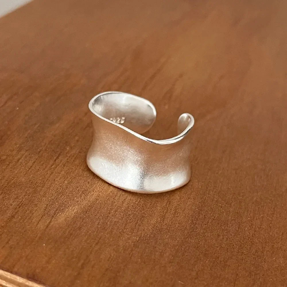 Anel Vintage Ajustável em Ouro e Prata