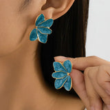 Brincos Florais Vintage Deslumbrantes