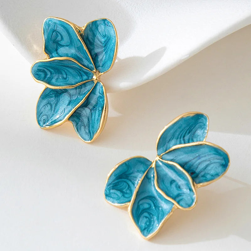 Brincos Florais Vintage Deslumbrantes