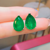 Brincos de Ponto Turquesa Atemporal