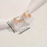 Brincos de Gota de Água Pérola