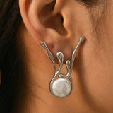 Brincos de Pérola Artesanais