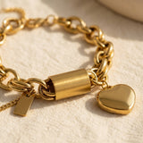 Pulseira Dourada Robusta