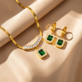 Conjunto de Joias Riviera Emerald